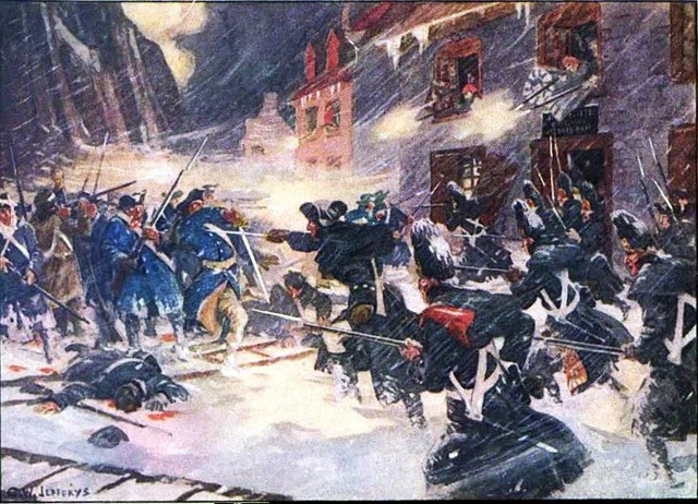 Benedict Arnold failed to take Quebec