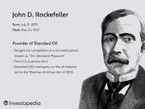 John D. Rockefeller Creates Standard Oil