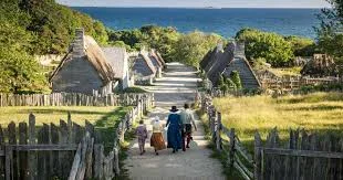 Pilgrims establish Plymouth