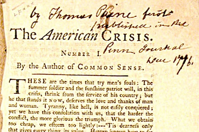 American Crisis published