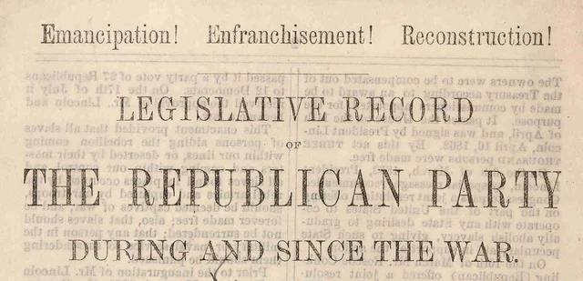 Reconstruction Acts of 1867