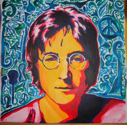 Lennon - hippy