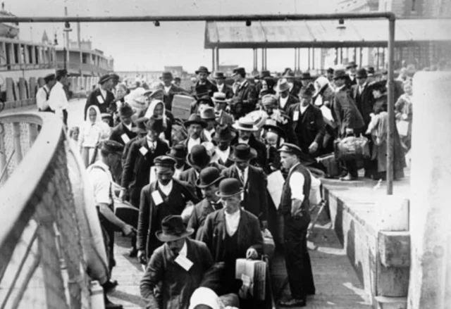 Ellis Island Opens to Process Immigrants