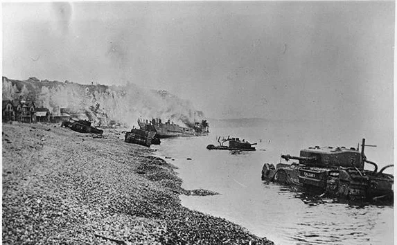 Canada and British troops raid French port of Dieppe
