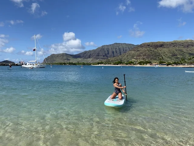 Learning to Paddle Board