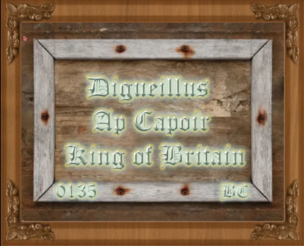 King Digueillus ap Capoir of Britain