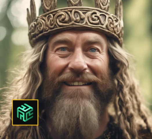 King Cynfarch ap Pridain of Cornwall