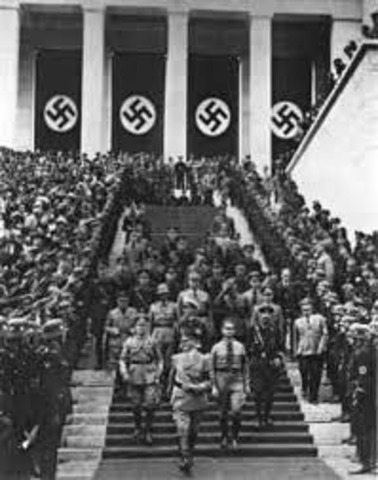 Anexión de los sudetes.