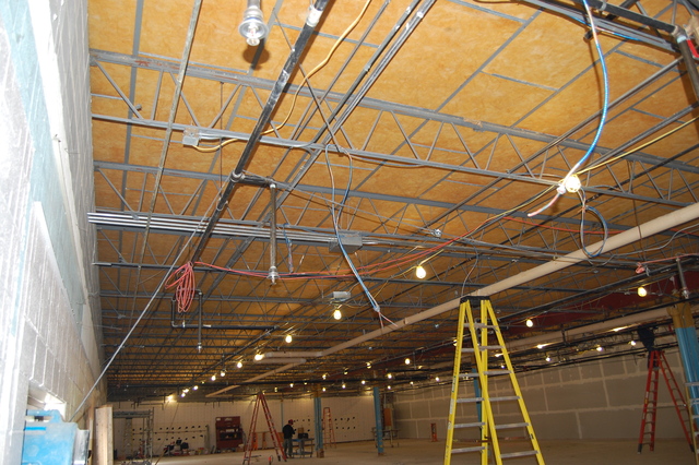 All old HVAC removed.