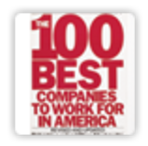 In 100 Best Companies to work for in America