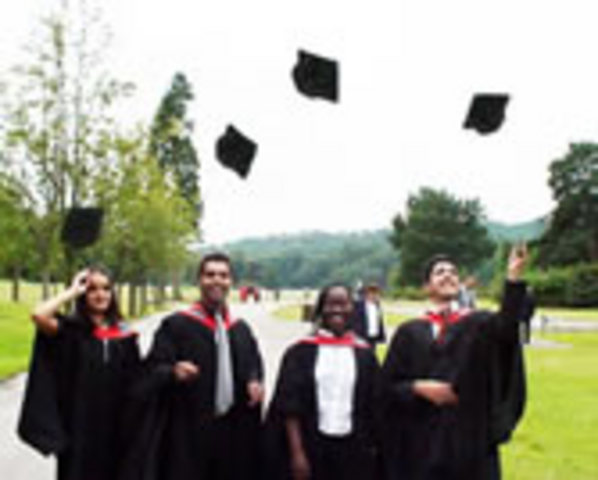 Graduated from University.