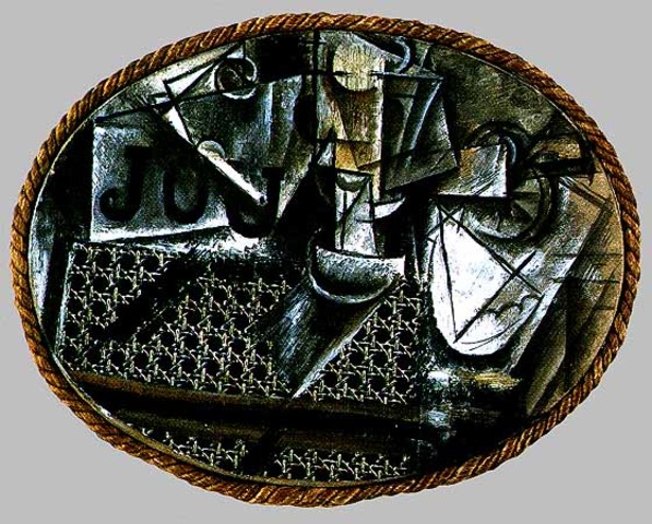 Produces Still-life with Chair-caning