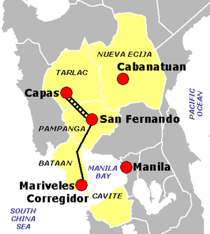 Bataan Death March 3 April 1942