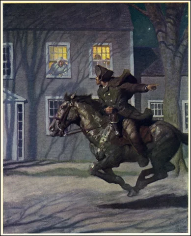 Midnight ride of Paul Revere