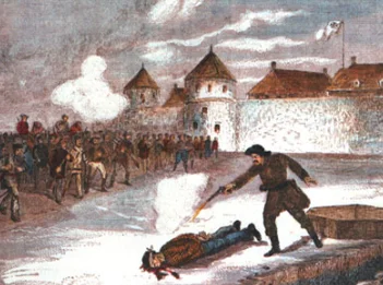 Louis Riel is executed for treason