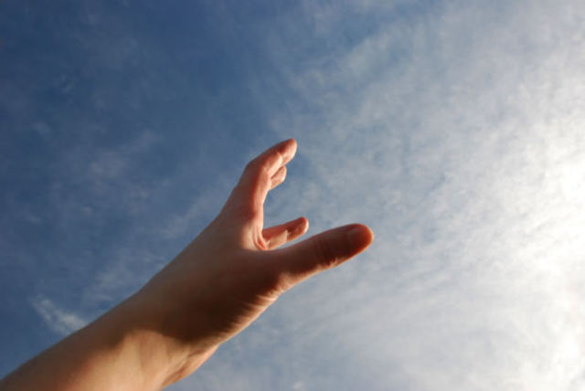 A Baby can Hold its Head Up and Reach for Objects.