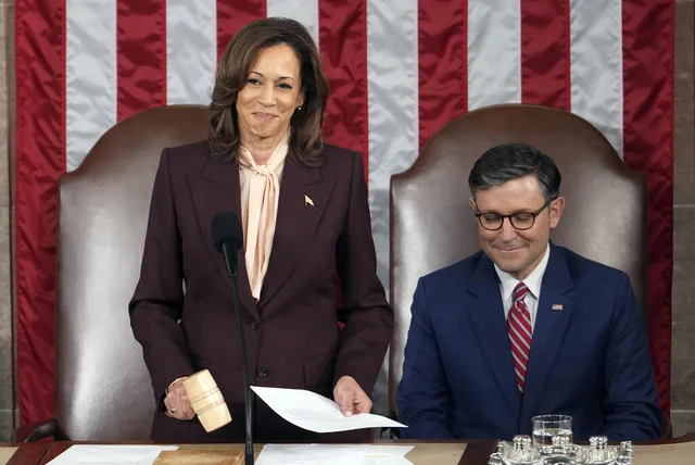 The U.S Congress certifies the electoral victory of Donald Trump