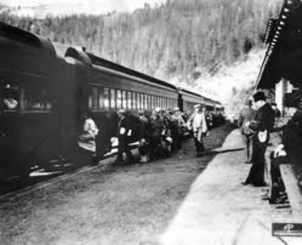 Colonists in Matanuska