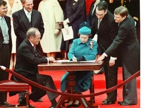 Quebec refuses to sign the constitution