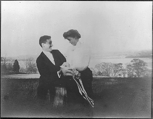 Engaged to Franklin D. Roosevelt