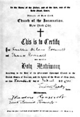 Eleanor Marries Franklin