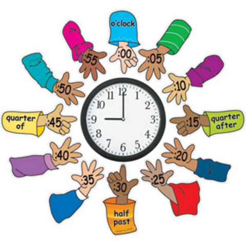 learned how to read the clock