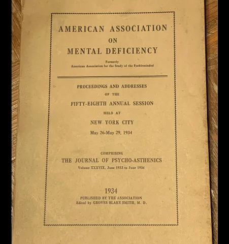 American Association of Mental Deficiency (AAMD)