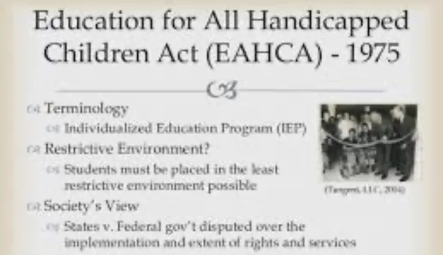 Education of All Handicapped Children Act