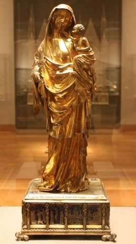 Reliquary statue of the Virgin and Child