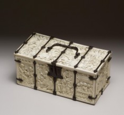 Ivory Chest with Scenes from Courtly Romance