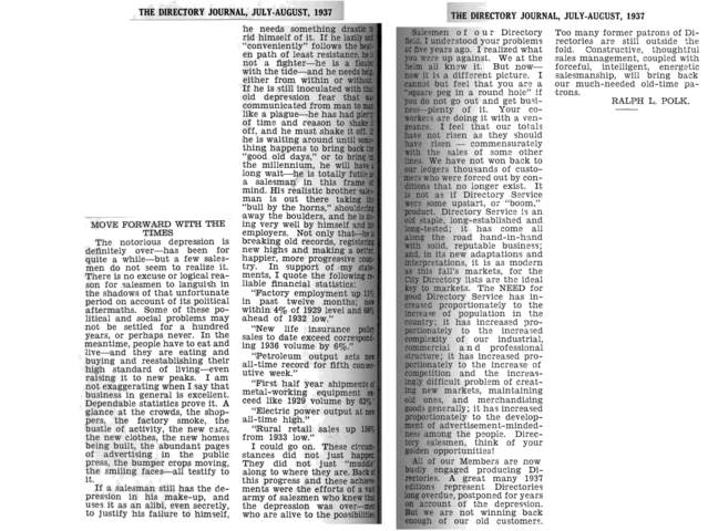 Win Back Customers - Depression Over