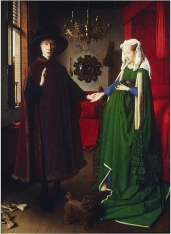 Double Portrait of Arnolfini and his Wife