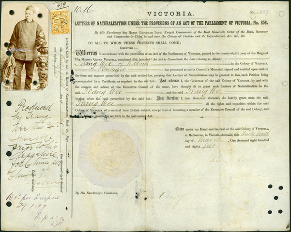 1851 Victoria became a colony