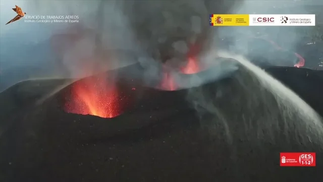 Evolució de l'erupció
