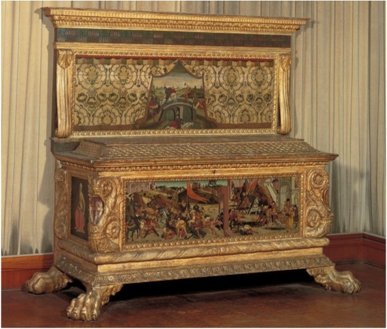Cassone Made for the Marriage of Lorenzo Morelli and Vaggia Nerli