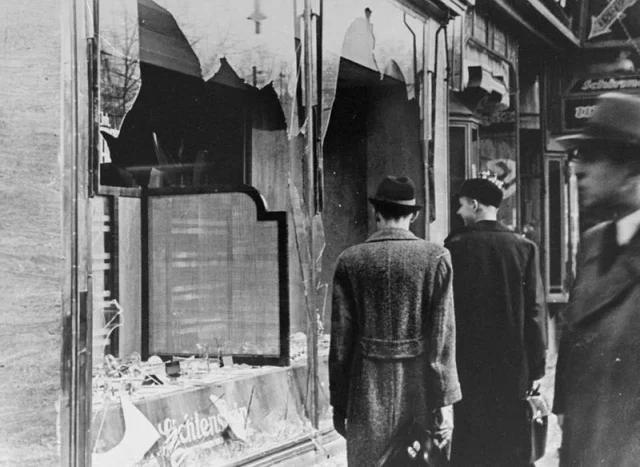 Kristallnacht Occurs