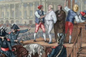 Luis XVl aren exekuzioa arte (1793)