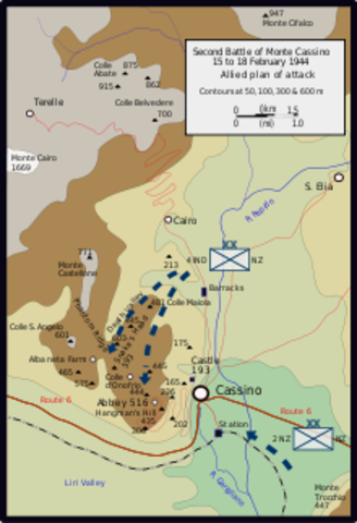 The Battle of Monte Casino 17 January 1944 – 18 May 1944