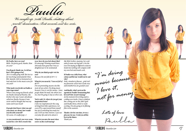 Desk top publishing and editing your music magazine (individual work