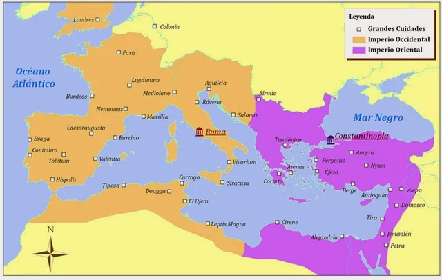 Divisió de l’Imperi Romà