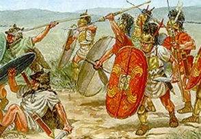 Guerra contra els cartaginesos i els seus aliats.
