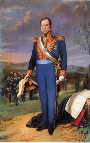 Derrocamiento de Santa Anna