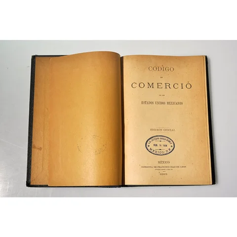 Promulgación del Código de Comercio