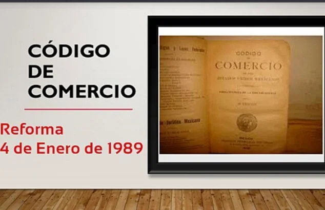 30. Reforma del Código de Comercio
