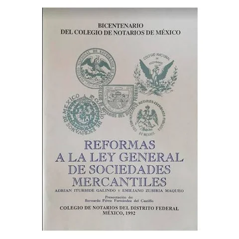Reforma de la Ley General de Sociedades Mercantiles