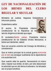 Ley de Nacionalización de los Bienes del Clero