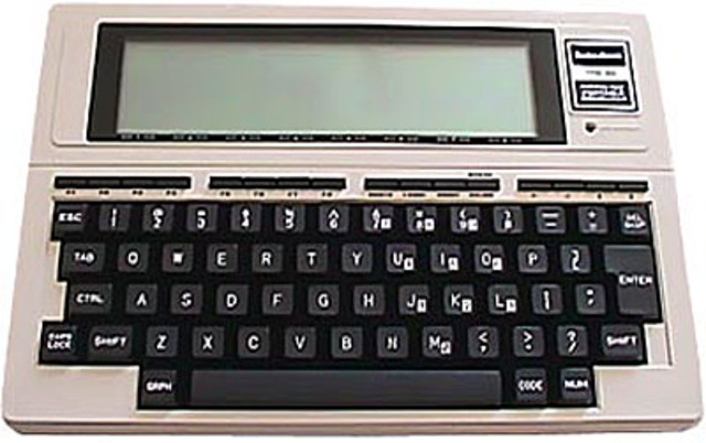RadioShack Model 100 - The First Truly Usable Notebook Computer