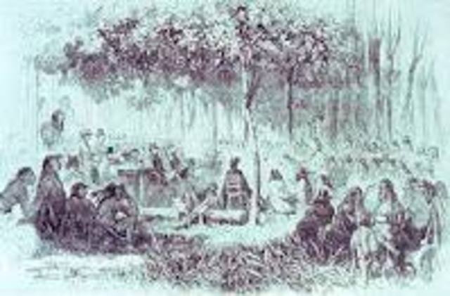 The Treaty of Medicine Lodge Creek