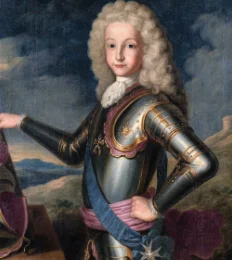 1724an, Felipe V.ak tronua bere semeari Luis I.ari utzi zion