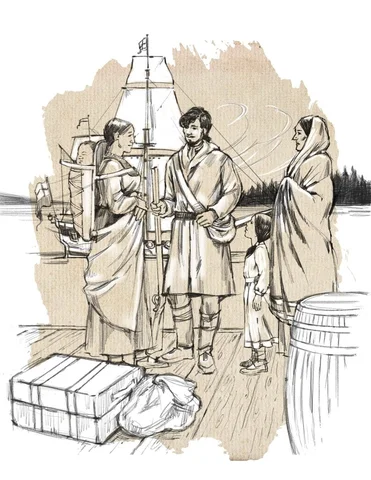 Scottish Explorers and Fur traders come to Canada